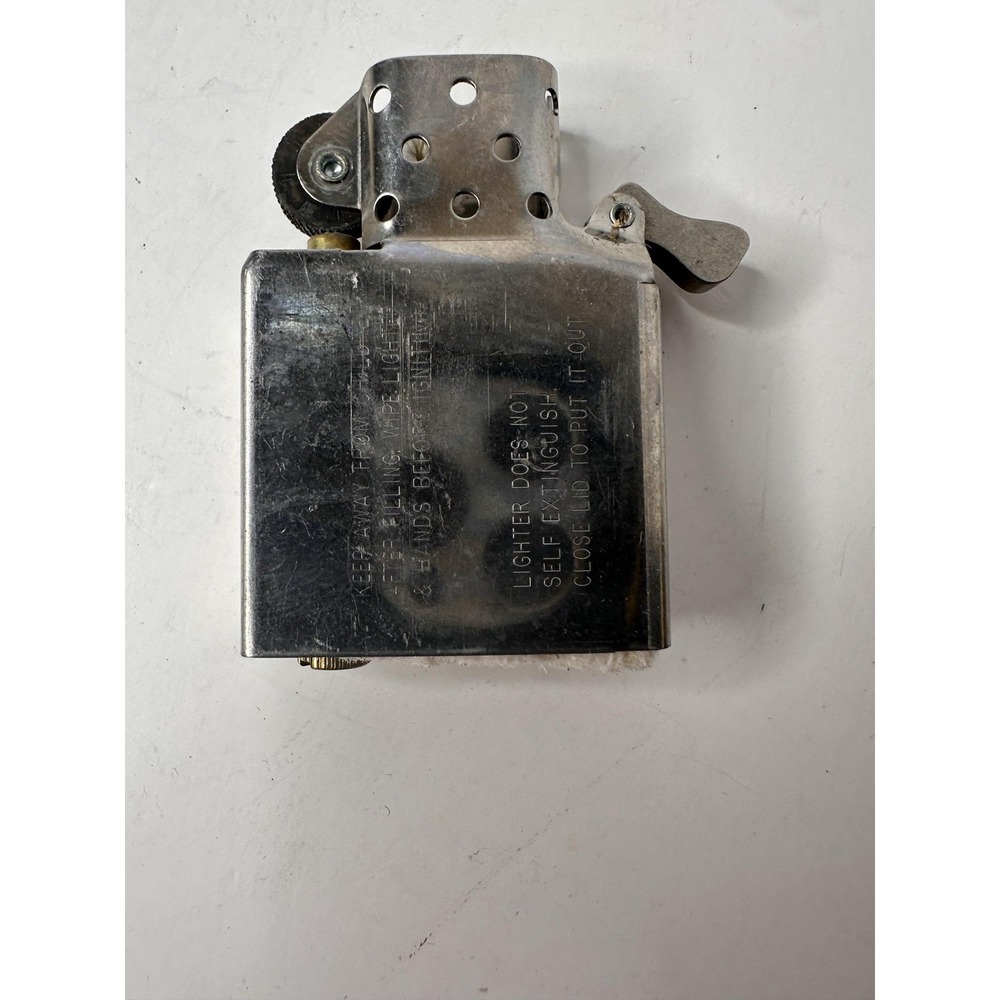 Zippo Chrome Lighter Insert Only Replacement Unit Made In USA Windproof